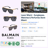 Balmain Sunglasses TRIOMPHE BPS-168A-61 Unisex