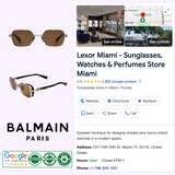 Gafas de sol unisex Balmain BPS-117B-52 Brigade III