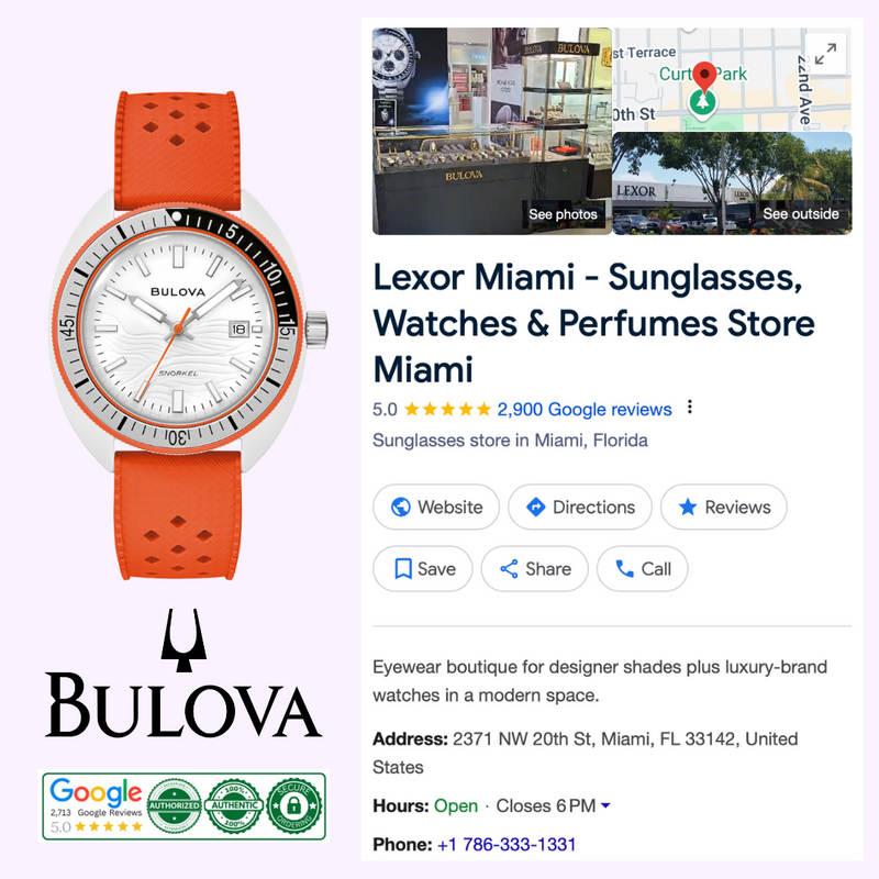 Bulova 98B448 Snorkel upc 042429603523