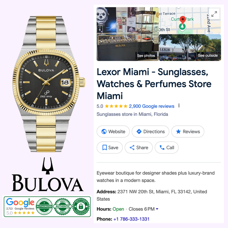 Bulova Watches Super Seville 98B458