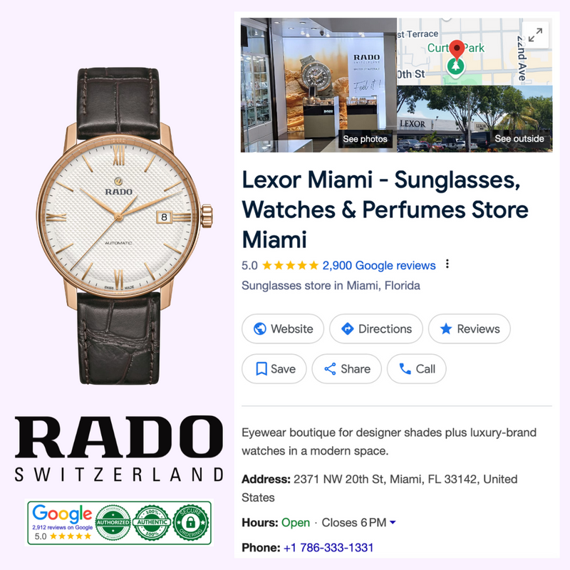 Rado R22861065 Coupole Automatic Unisex Watches