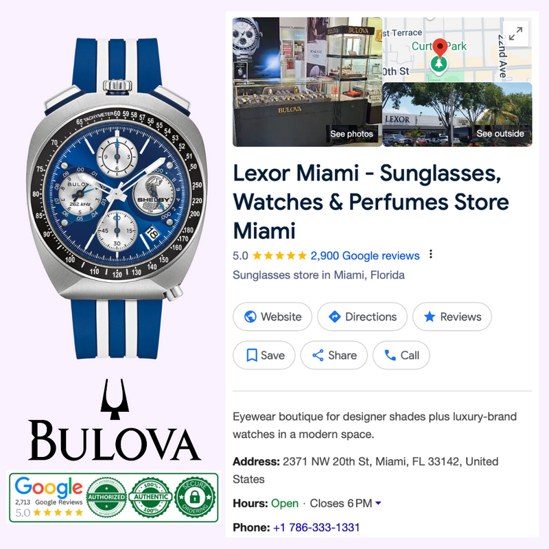 Bulova Racer The Shelby Racer Chronograph 98B452