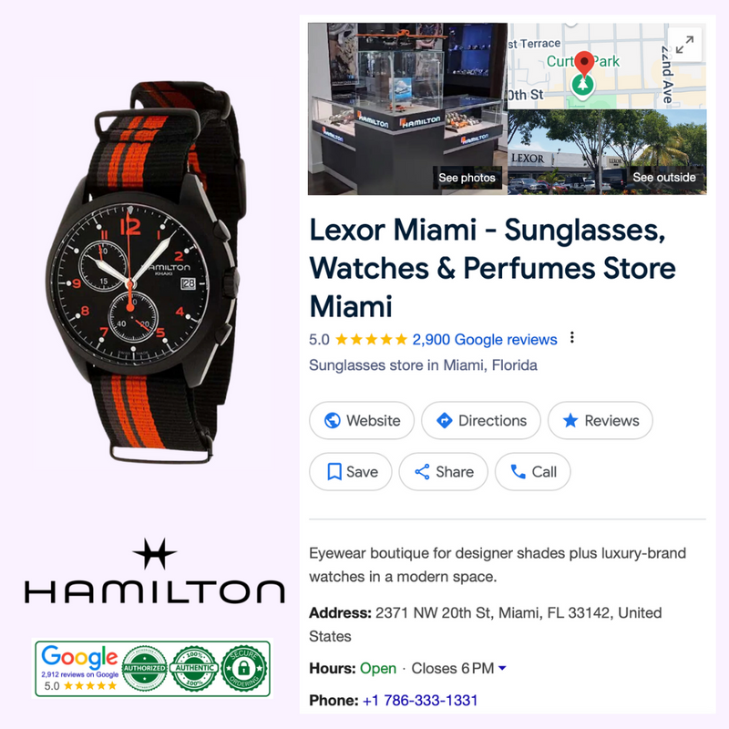 Reloj de cuarzo Hamilton Khaki Aviation Pilot Pioneer Chrono de 41 mm para hombre H76582933
