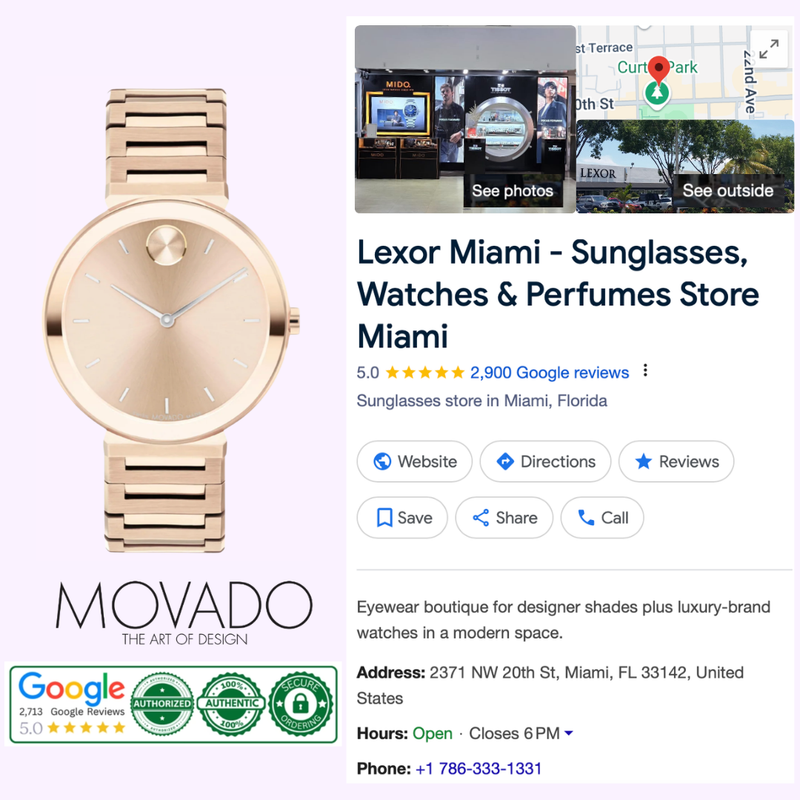 Movado 3601089 Movado BOLD Horizon Watches – Lexor Miami
