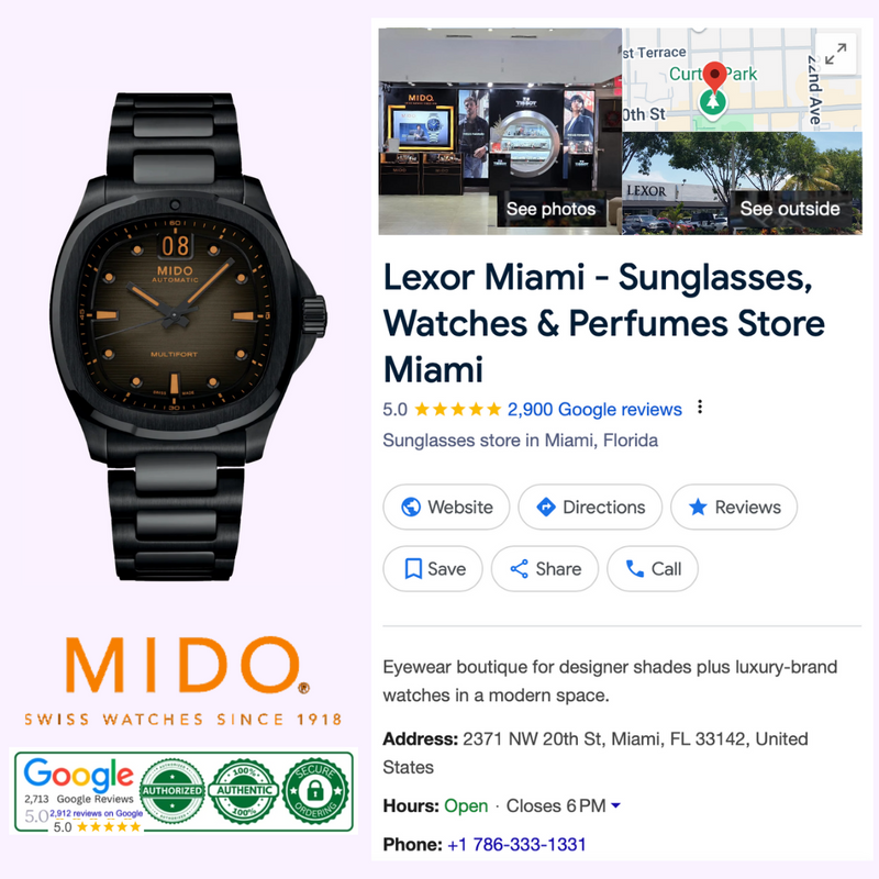 Mido Watches M0495263308100 Multifort TV Big Date upc 7612330150169
