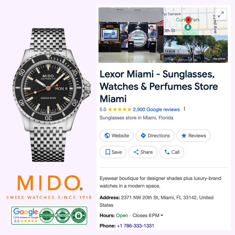 Reloj automático para hombre M0268301105100 Ocean Star Tribute de Lexor Miami