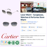 Gafas de sol unisex Cartier CT0010RS 001 57