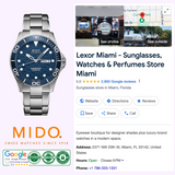 Mido M0424301104100 OceanStar 200C Aço Inoxidável Pulseira Relógios Masculinos