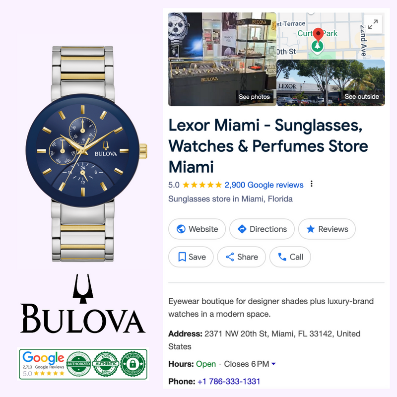 Bulova 98C148 Futuro upc 042429597921 – Lexor Miami