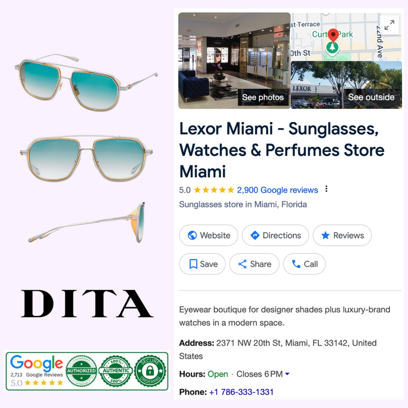 Dita Sunglasses DTS165-A-03 INTRACRAFT