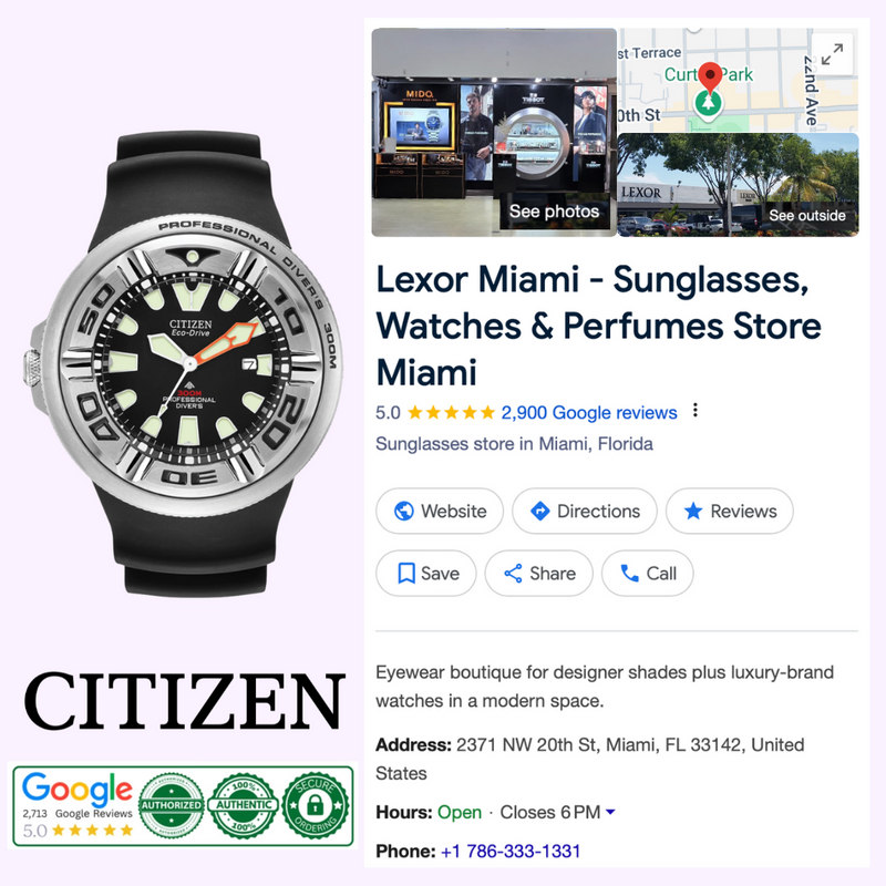 Citizen Watches BJ8050-08E Promaster Dive "Ecozilla" upc 013205067693