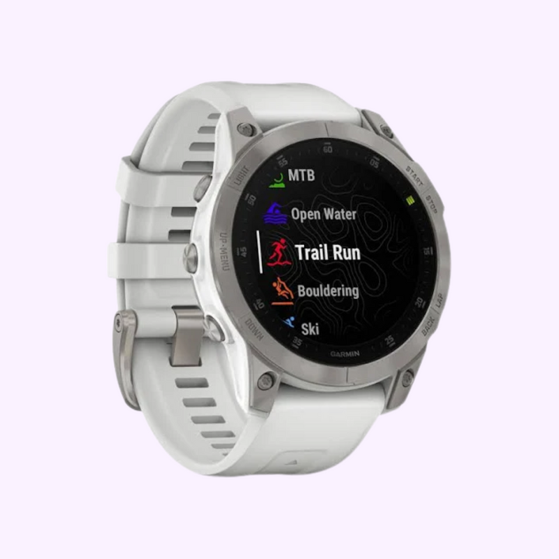 Garmin epix™ (Gen 2) Sapphire - White Titanium