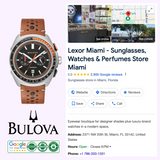 Bulova Watch Chronograph A 98B427 Men
