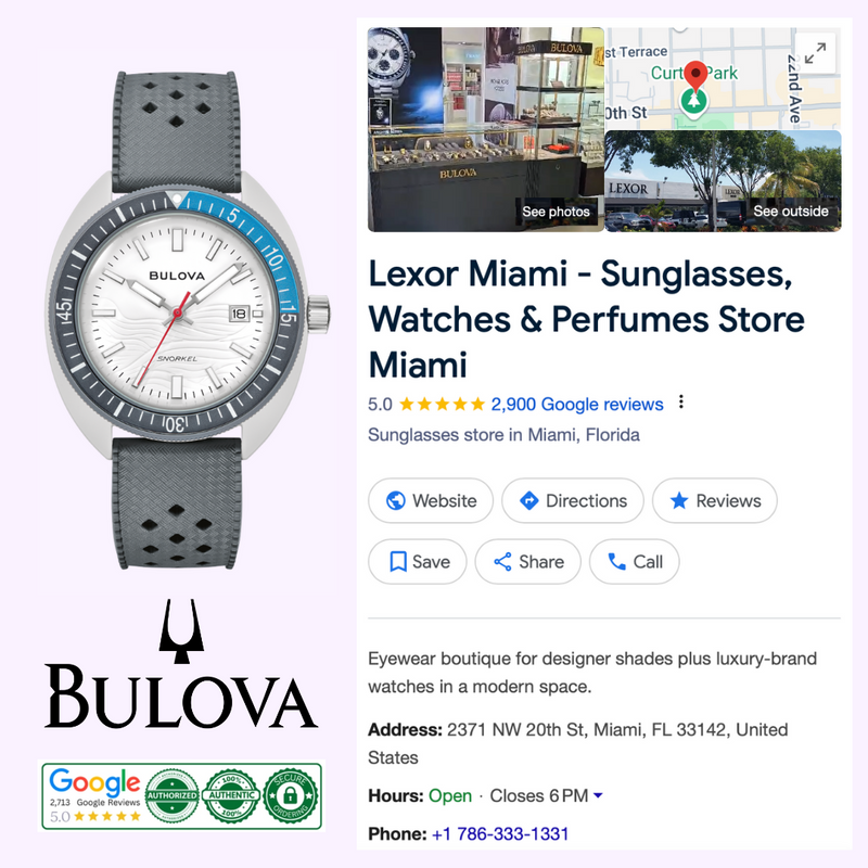Bulova 98B449 Snorkel upc 042429603516