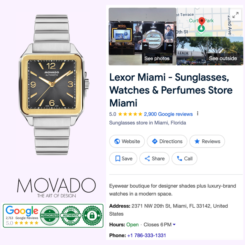 MOVADO WATCHES Heritage 1917 3650257