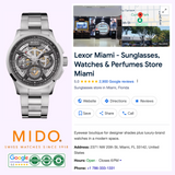 Mido Watches Multifort Skeleton Chronograph M0386621106000