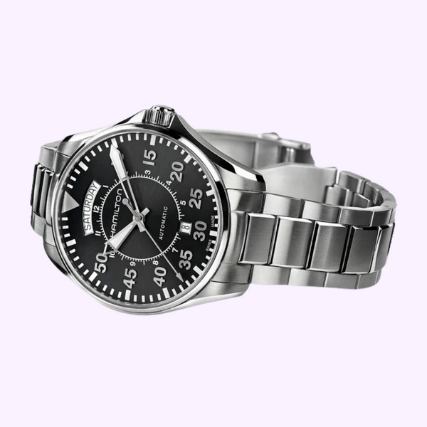 Hamilton H64615135 Khaki Aviation Pilot Day Date Auto Men Watch