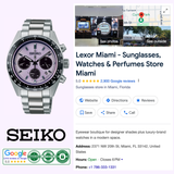 Seiko Luxe Watches Prospex Speedtimer Solar Chronograph  Limited Edition SSC955