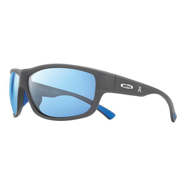 Gafas de sol Revo RE 1092 00 BL Caper Matte Light Grey Blue Water para hombre