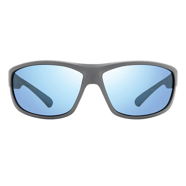 Gafas de sol Revo RE 1092 00 BL Caper Matte Light Grey Blue Water para hombre