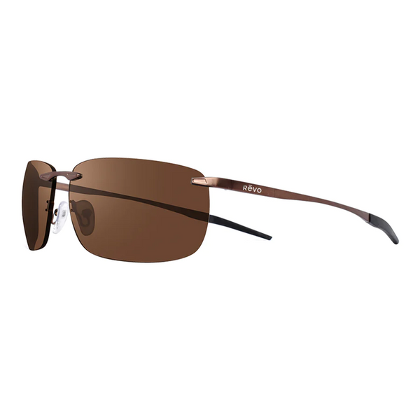 Revo RE 1170 02 BR Descend Z Satin Brown Unisex Sunglasses