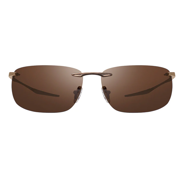 Revo RE 1170 02 BR Descend Z Satin Brown Unisex Sunglasses