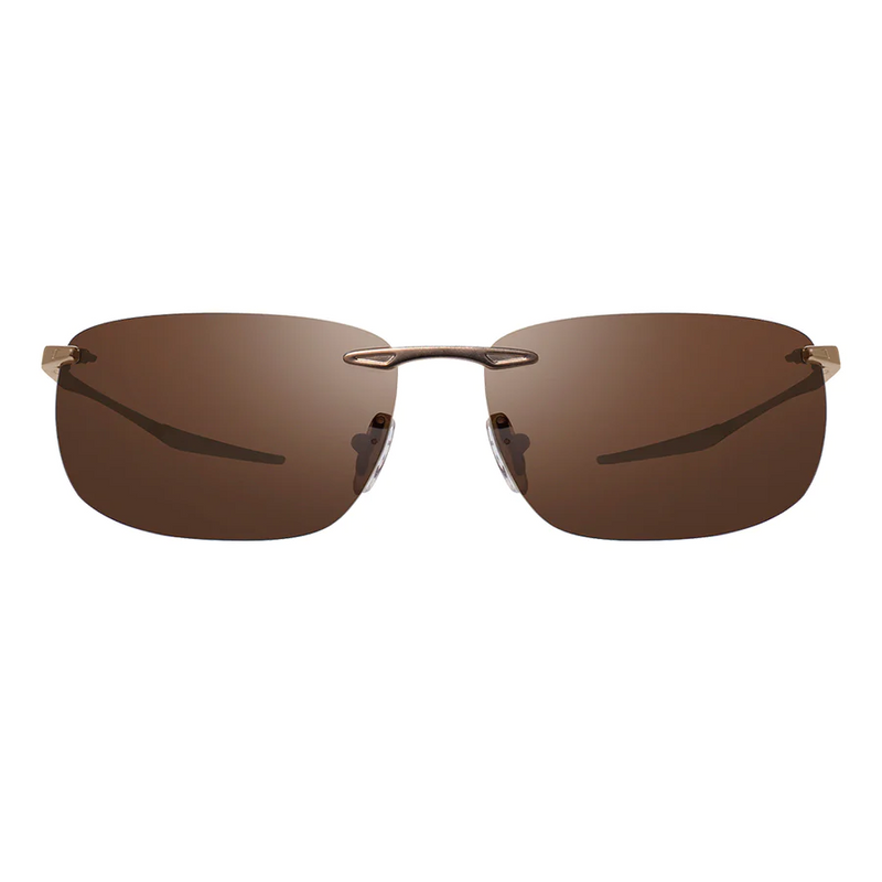 Revo RE 1170 02 BR Descend Z Satin Brown Unisex Sunglasses