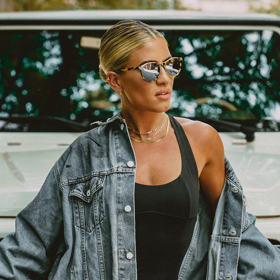 Revo Bolt Tortoise Shell Sunglasses - Kendall Toole Revo RE 1216 02 GY Kendall 2 Tortoise Graphite Acetate Woman  main image 3