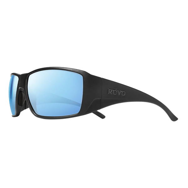 Gafas de sol Revo RE 1202 01 BL Dune Matte Black Blue Water para hombre