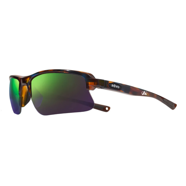 Gafas de sol unisex Revo RE 1203 22 GNP Annika II con montura de tortuga azul Evergreen Photo