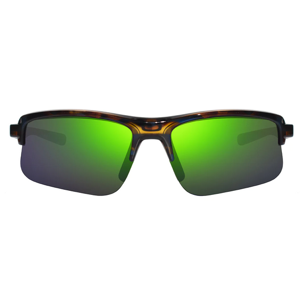 Gafas de sol unisex Revo RE 1203 22 GNP Annika II con montura de tortuga azul Evergreen Photo
