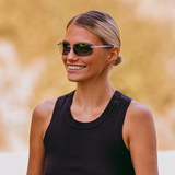 Gafas de sol unisex Revo RE 1210 09 GNP Descend Pro con cristales brillantes