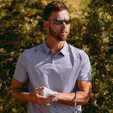 Gafas de sol unisex Revo RE 1210 09 GNP Descend Pro con cristales brillantes