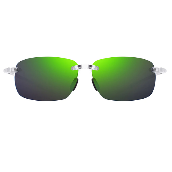 Gafas de sol unisex Revo RE 1210 09 GNP Descend Pro con cristales brillantes