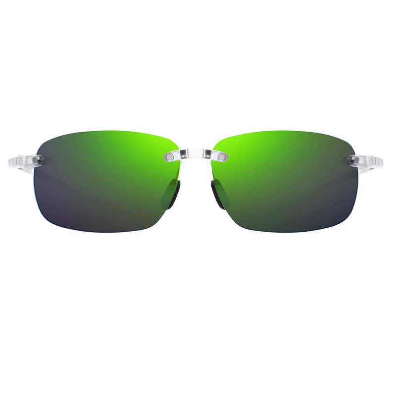Gafas de sol unisex Revo RE 1210 09 GNP Descend Pro con cristales brillantes