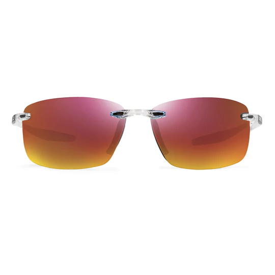Óculos de sol unissex Revo RE 4059 09 SP Descend N Shiny Crystal Spectra