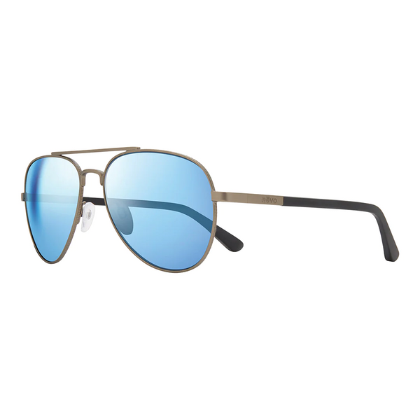 Revo RE1146 00 BL Racounter II Matte Gunmetal Blue Water Man Sunglasses