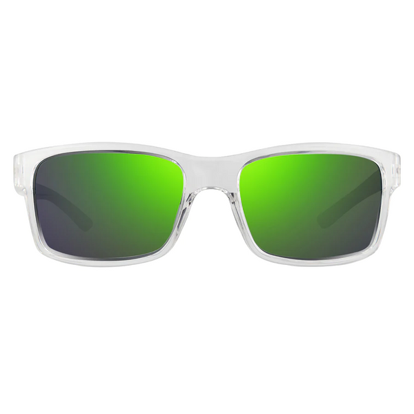 Revo RE 1027 09 GNP Crawler Crystal Evergreen Photo Man Sunglasses