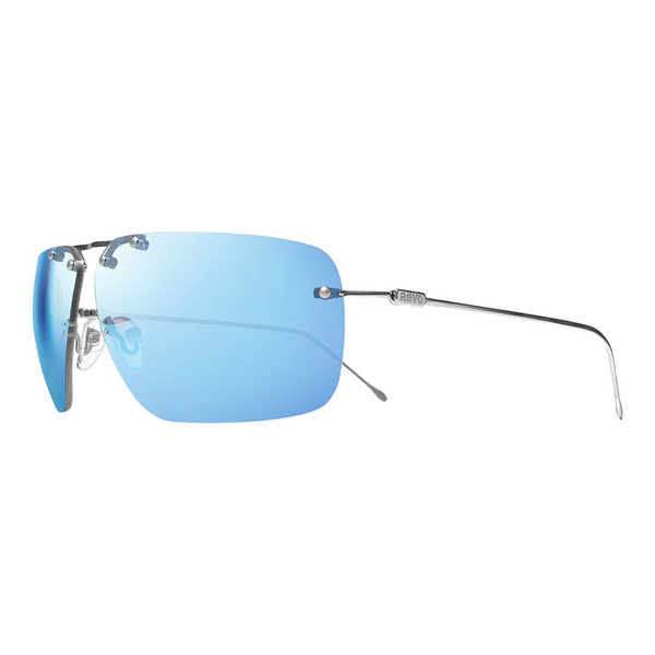 Revo RE 1190 03 BLP AIR 1 Shiny Chrome Blue Water Photo Titanium Man Sunglasses