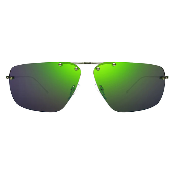 Óculos de sol masculino Revo RE 1190 00 GNP AIR 1 Gunmetal Evergreen Photo Titanium