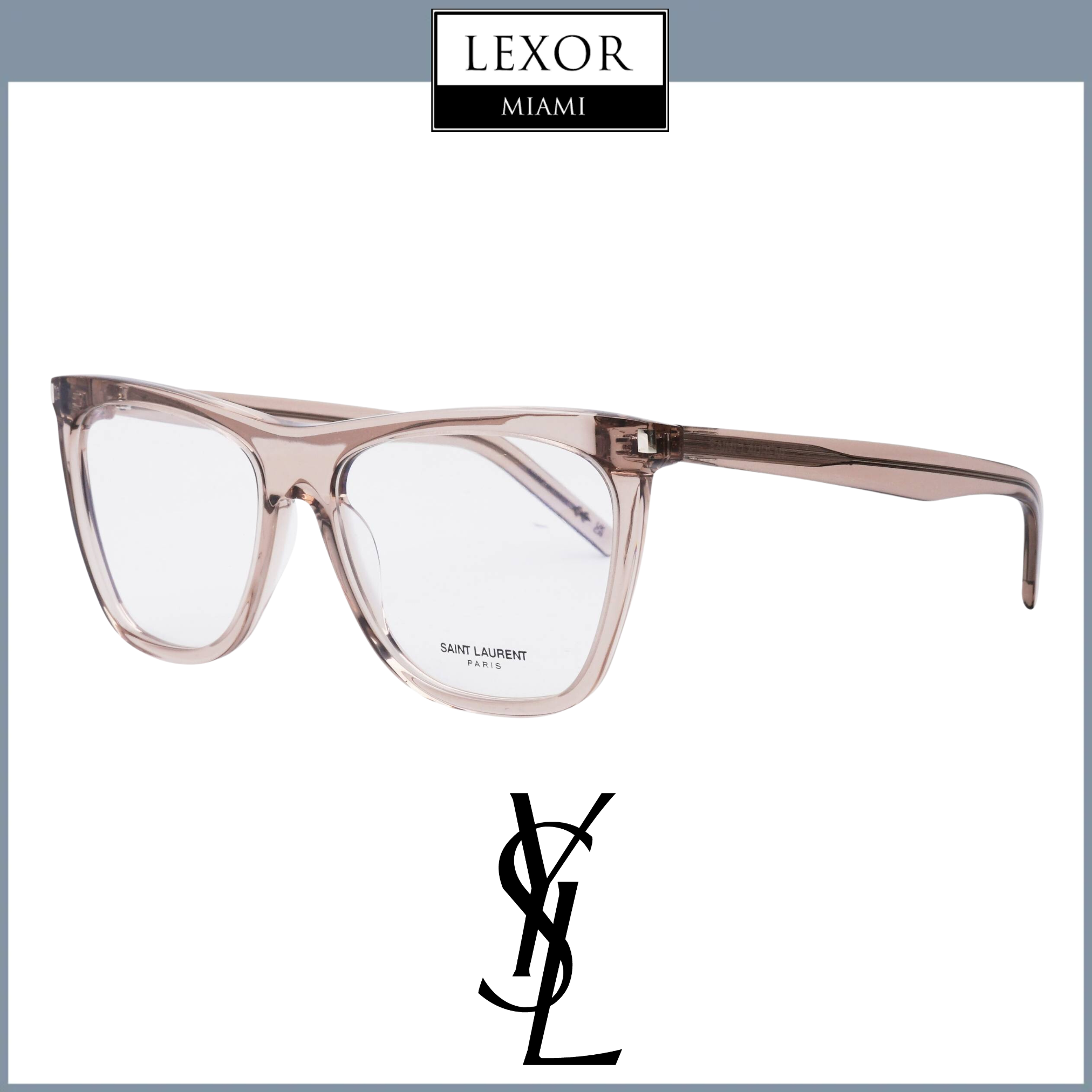 Saint Laurent SL 518-004 56 Women Optical Frame – Lexor Miami