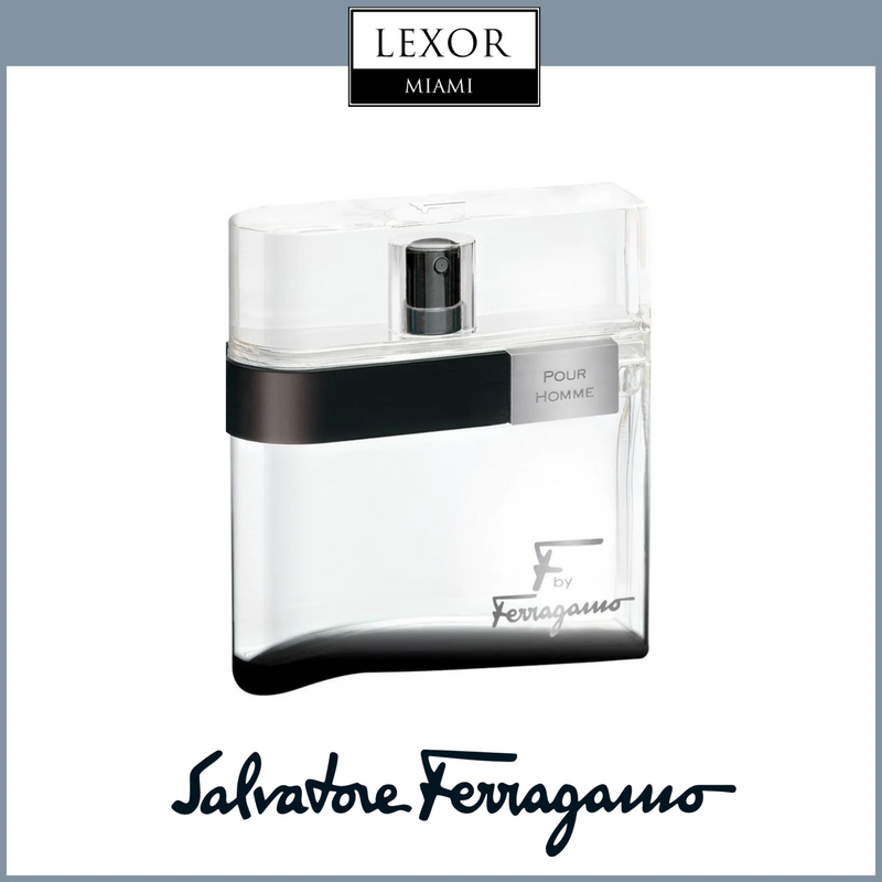 Perfume para hombre Salvatore Ferragamo F Black de Ferragamo 3.4oz EDT