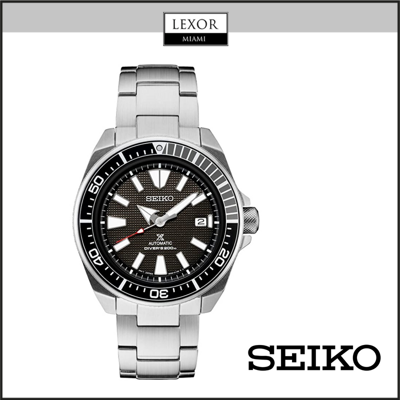 Seiko SRPF03 Prospex Silver Stainless Steel Strap Men Watches