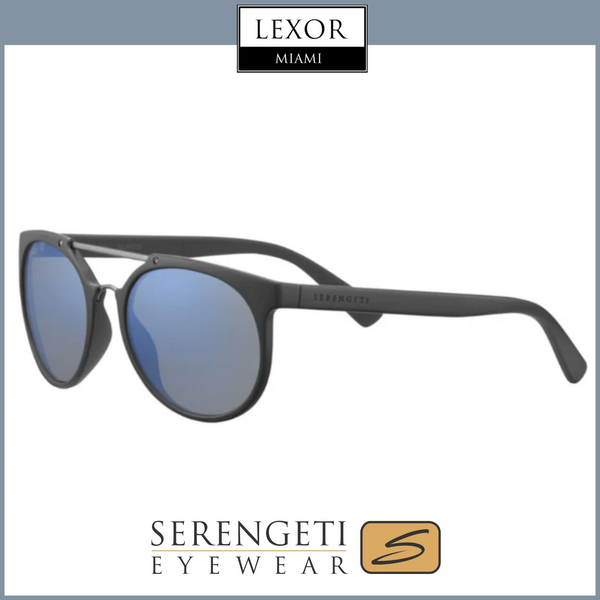 Óculos de sol masculinos lixados cinza escuro Serengeti 8354 LERICI