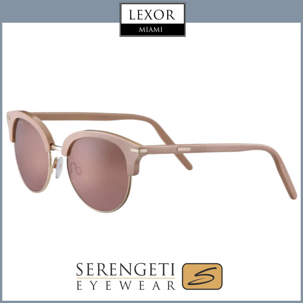 Óculos de sol femininos Serengeti 8940 LELA Shiny Rose/Shiny Gold