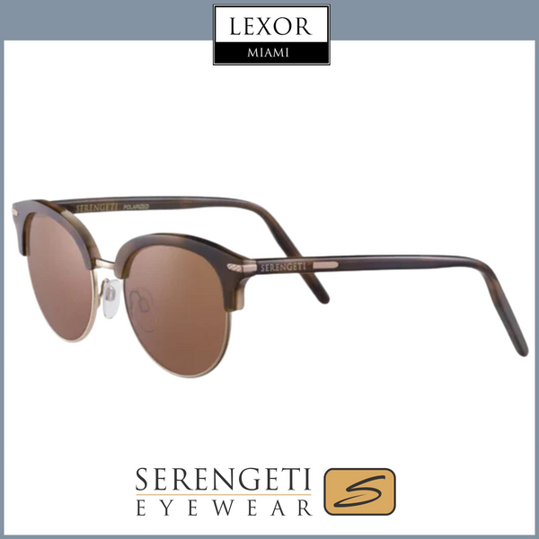 Óculos de sol femininos Serengeti 8941 LELA Brown Shiny