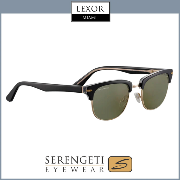 Gafas de sol Serengeti CHADWICK Shiny Black Shiny Light Gold - Mineral Non Polarized 555nm