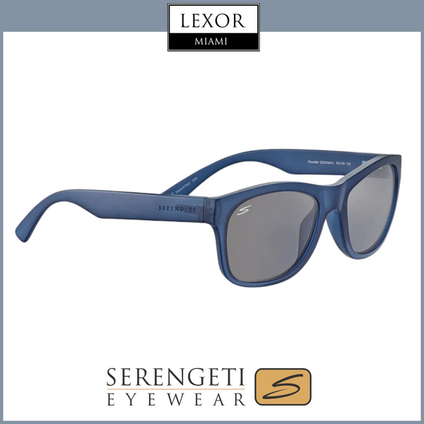 Serengeti  CHANDLER Matte Crystal Blue - Saturn Polarized Smoke  Sunglasses