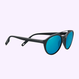 Serengeti LEANDRO Matte Dark Gray - Mineral Polarized 555nm Blue  Sunglasses
