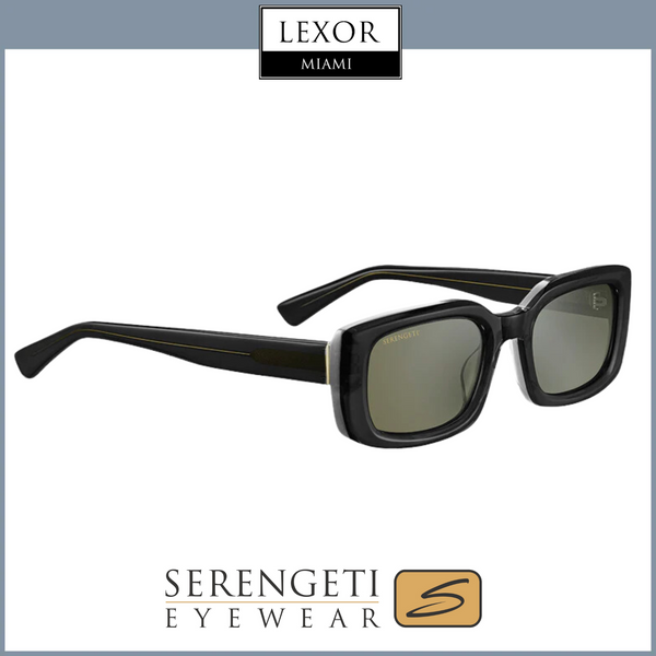 Serengeti NICHOLSON Shiny Black Transparent  Layer - Mineral Polarized 555nm  Sunglasses